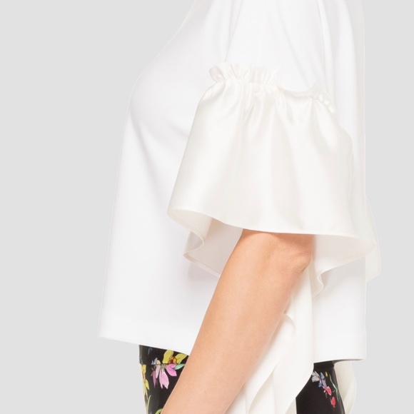 Joseph Ribkoff White Top NWT | From Office to Wedding - Picture 5 of 5